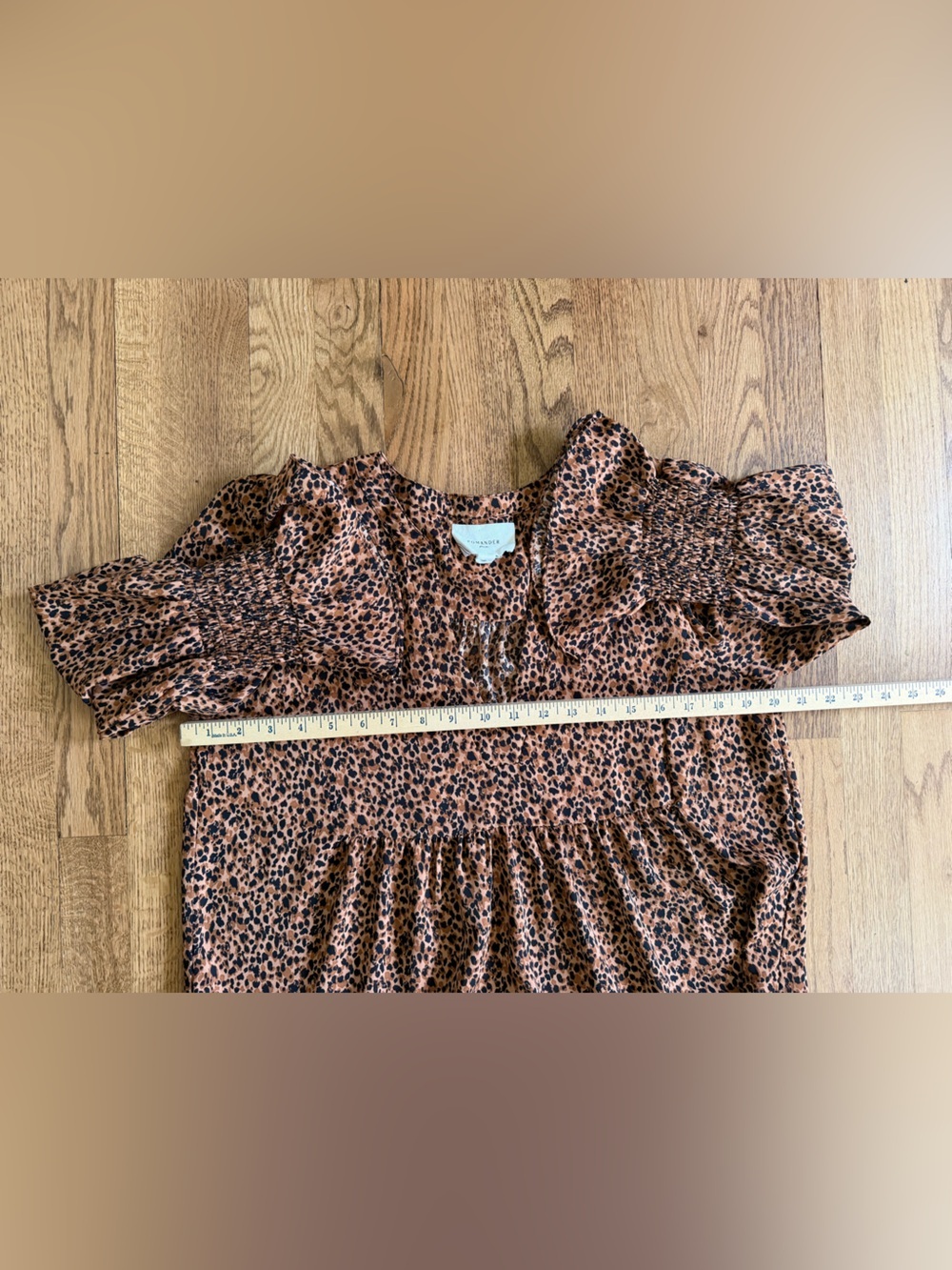Tuckernuck Pomander Place Kenzo Leopard Dress  Size L - Picture 10 of 15
